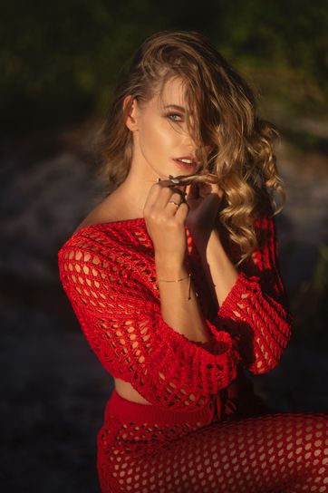 Zdjęcie z portfolio maysonove (Modelka), przedstawiające plaża, zachód