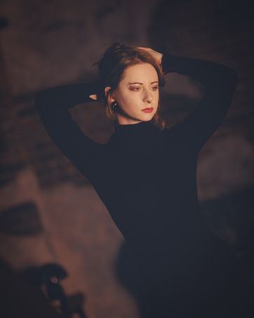 Zdjęcie z portfolio KaBoom (Modelka), przedstawiające sensual, portret, studio