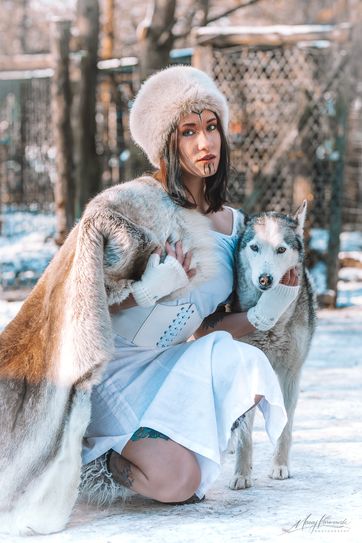 Zdjęcie z portfolio alaalicjaw (Modelka), przedstawiające slavic, słowianka, szeptucha, wiedźma